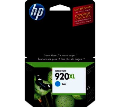HP 920XL Cyan Ink Cartridge HP 920XL Cyan Ink Cartridge